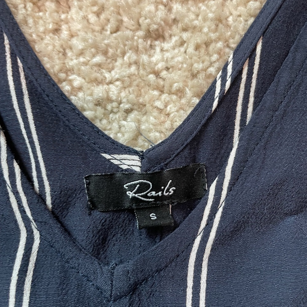 Rails Hallie Jumpsuit In Granada Stripe S - image 7